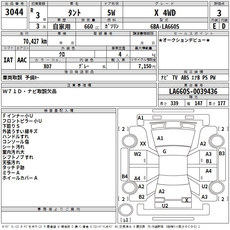 DAIHATSU TANTO