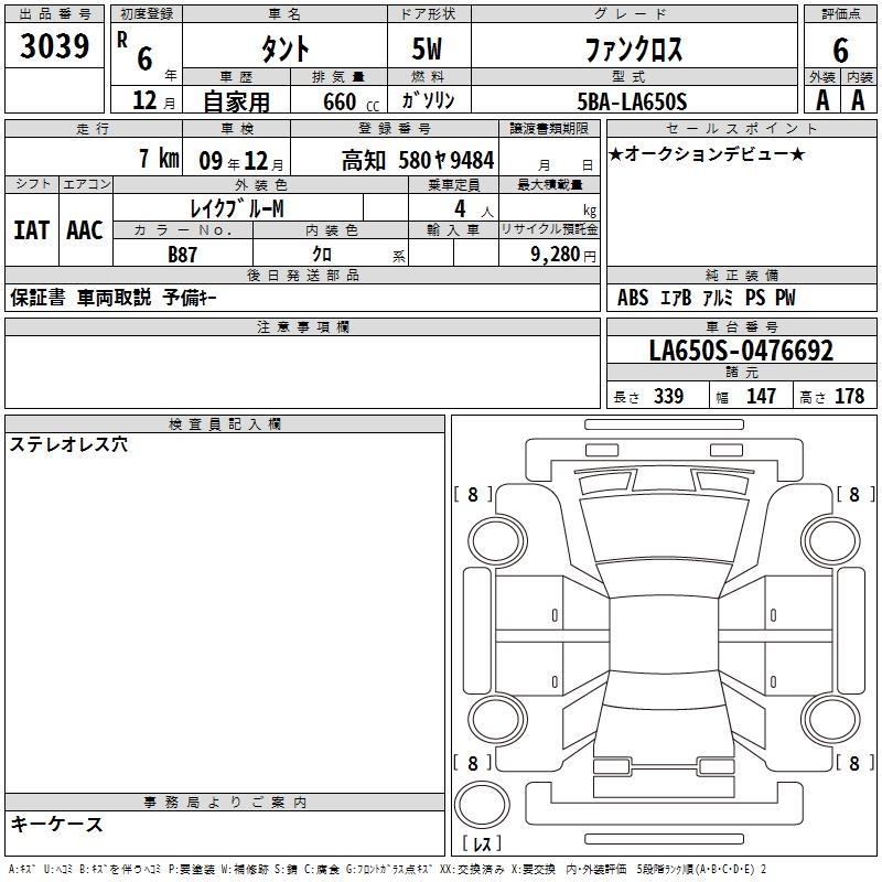 DAIHATSU TANTO