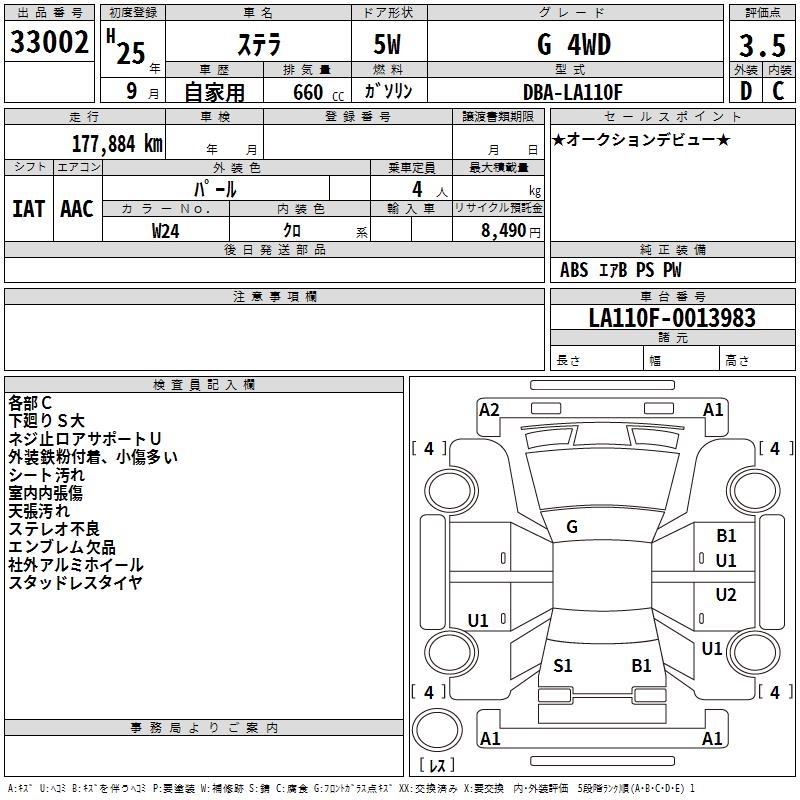 SUBARU STELLA