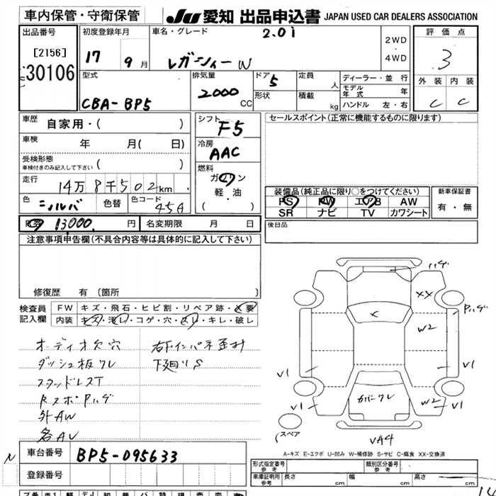 SUBARU LEGACY