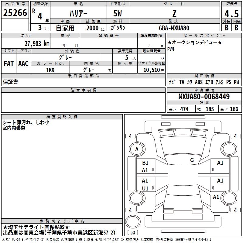 TOYOTA HARRIER