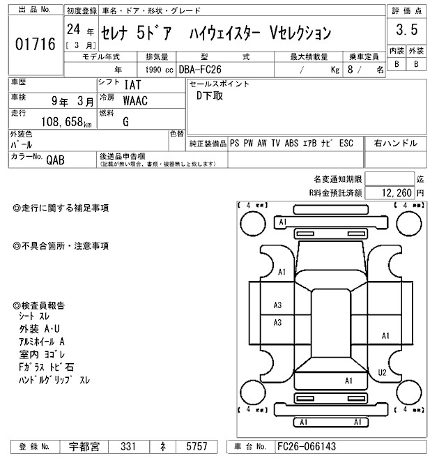 NISSAN SERENA
