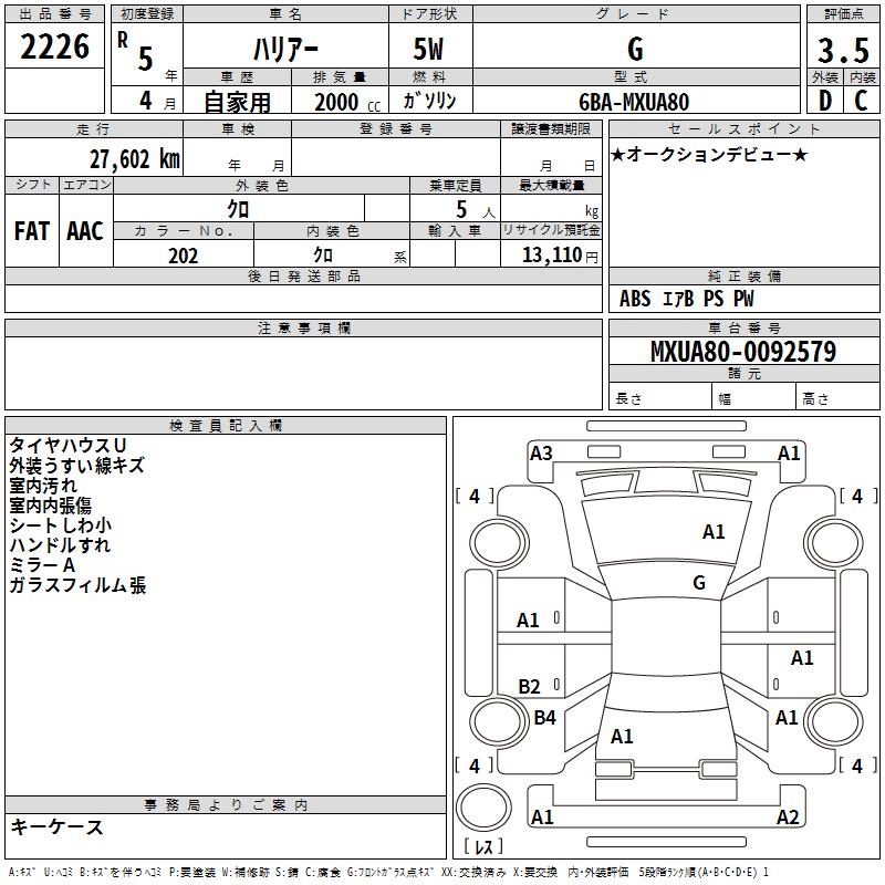 TOYOTA HARRIER