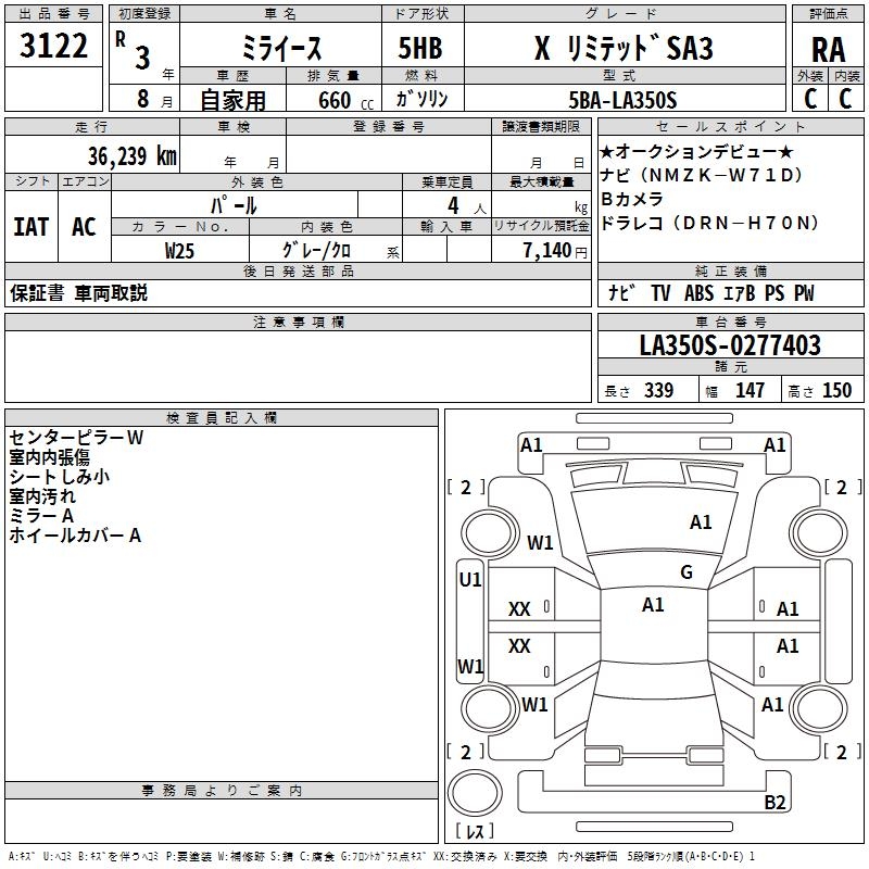 DAIHATSU MIRA E:S
