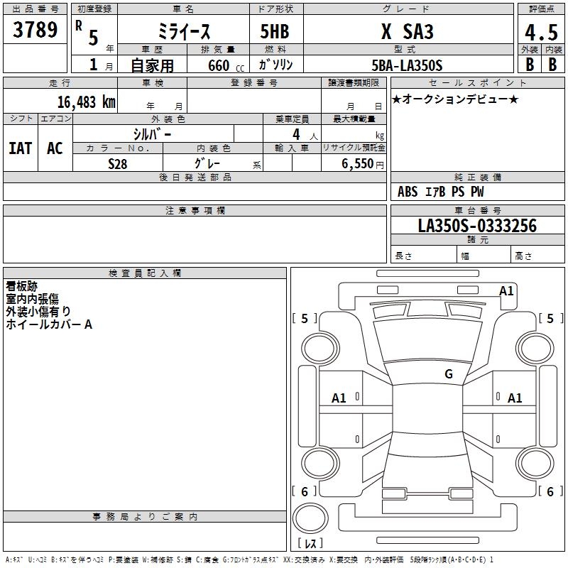 DAIHATSU MIRA E:S