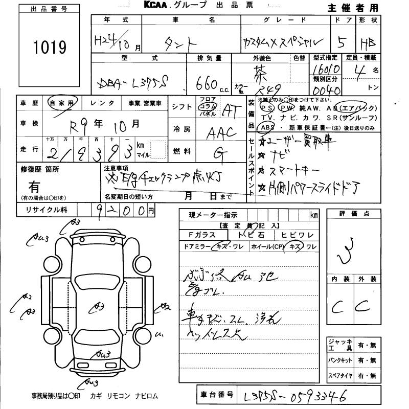 DAIHATSU TANTO