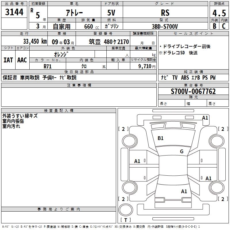 DAIHATSU ATRAI
