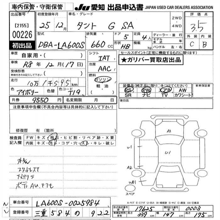 DAIHATSU TANTO