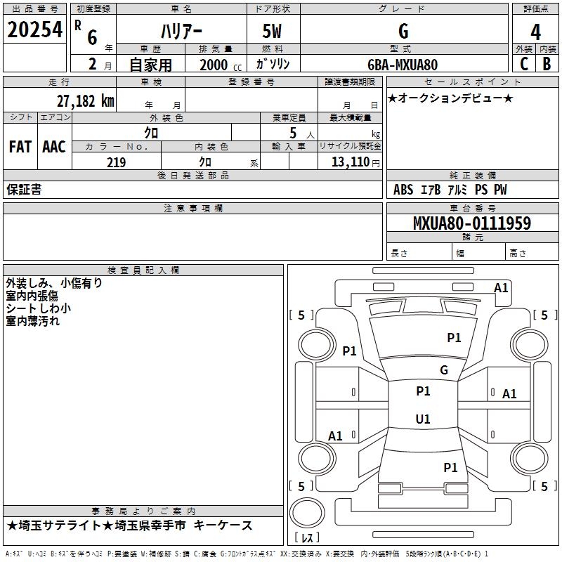 TOYOTA HARRIER