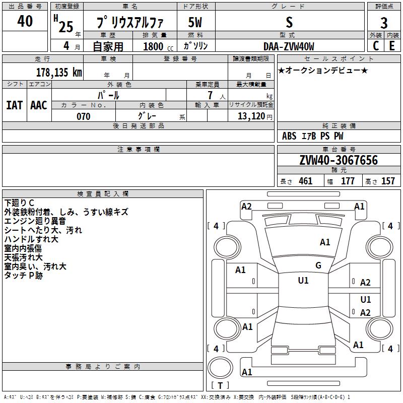 TOYOTA PRIUS ALPHA