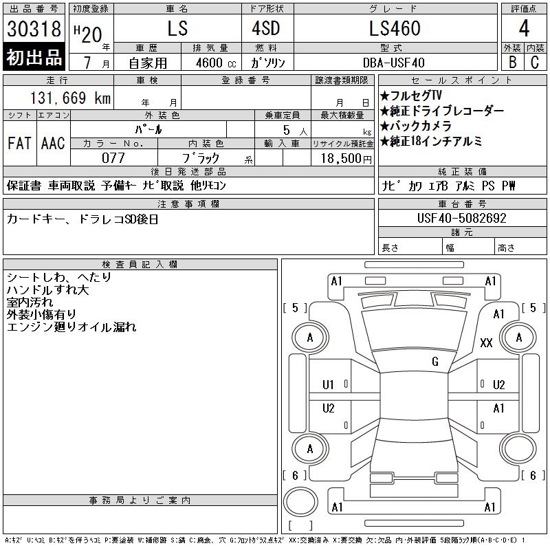 LEXUS LS460