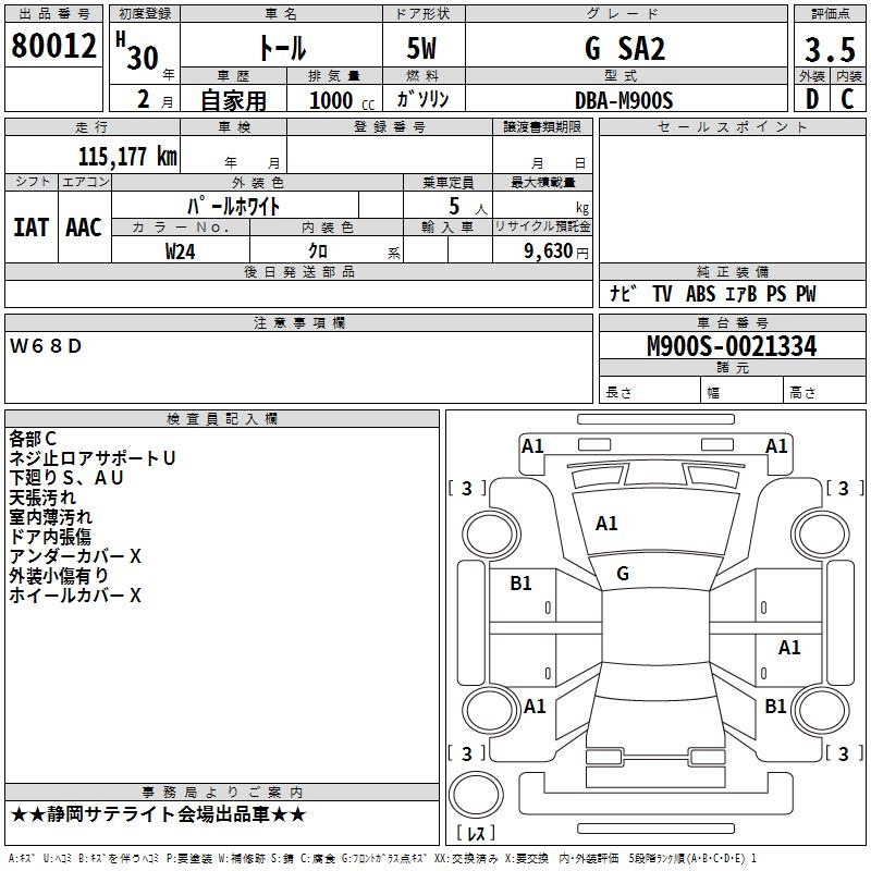 DAIHATSU THOR