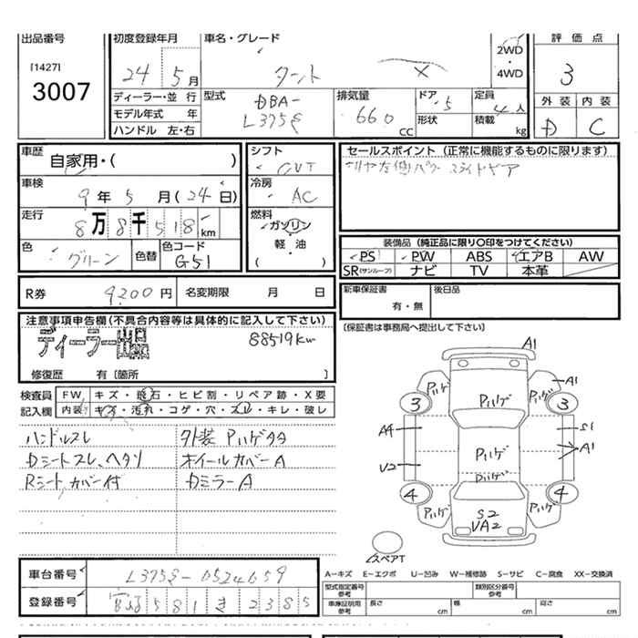 DAIHATSU TANTO