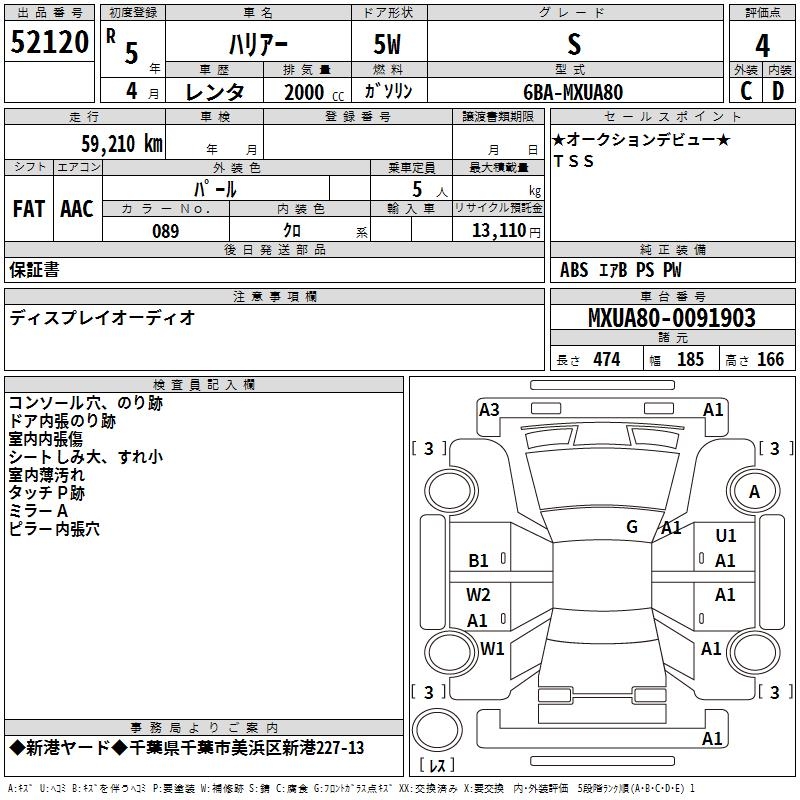 TOYOTA HARRIER
