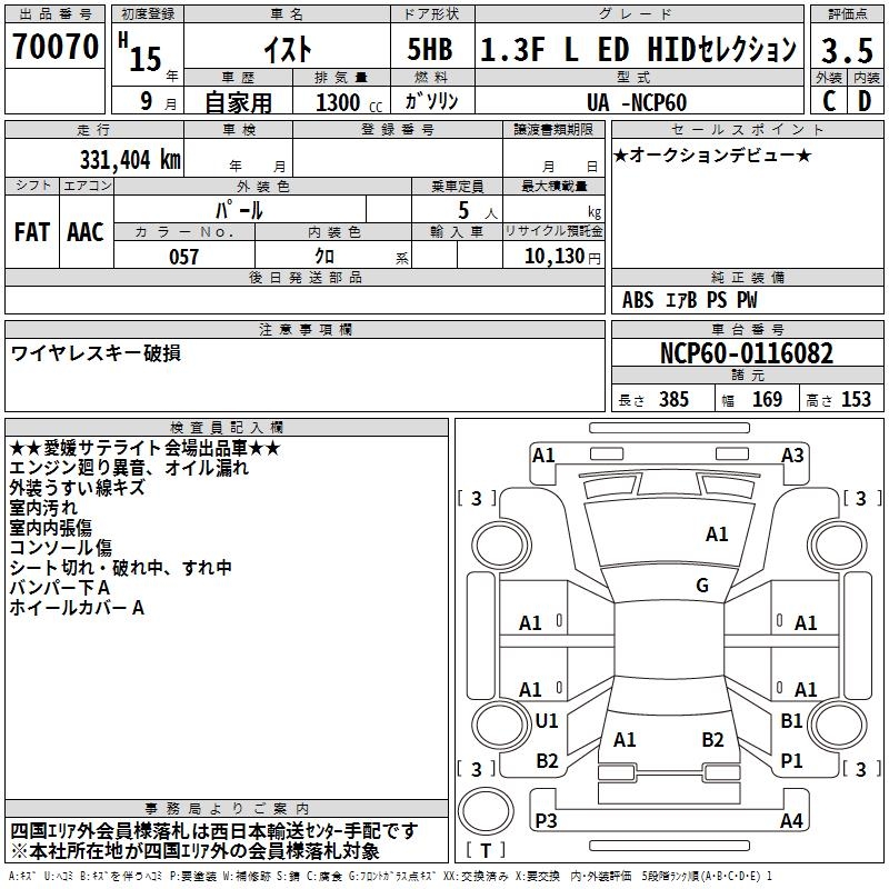 TOYOTA IST