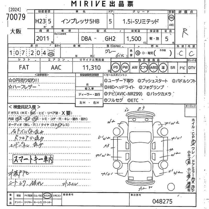SUBARU IMPREZA