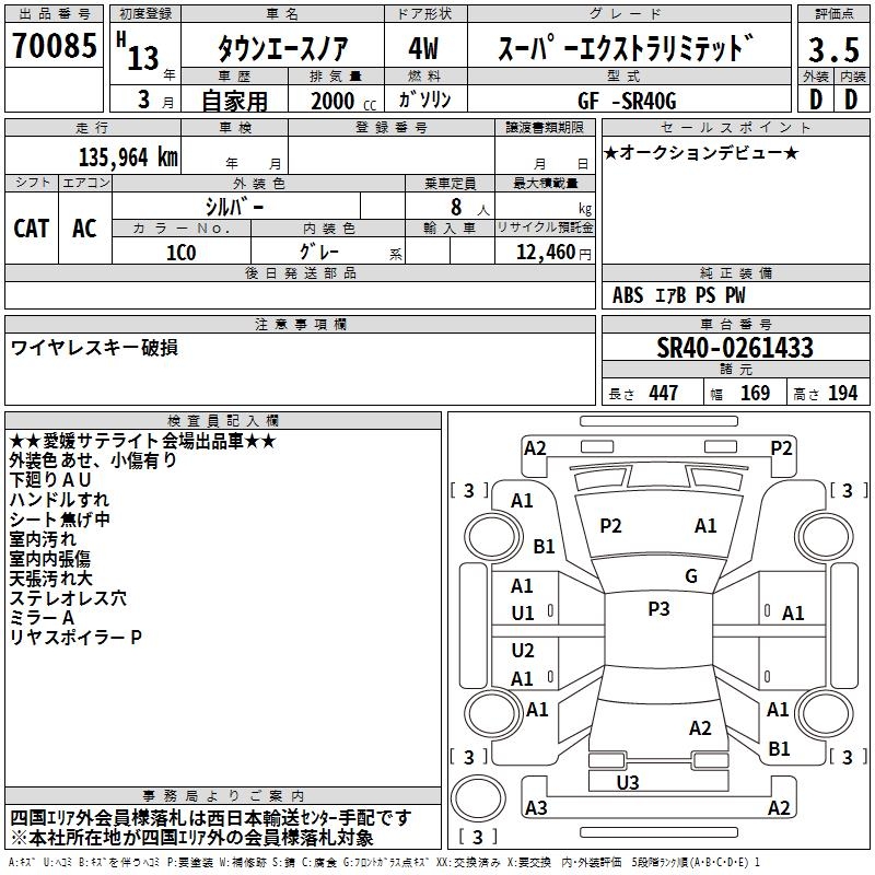 TOYOTA TOWN ACE NOAH