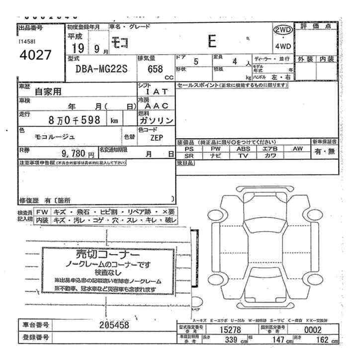 NISSAN MOCO