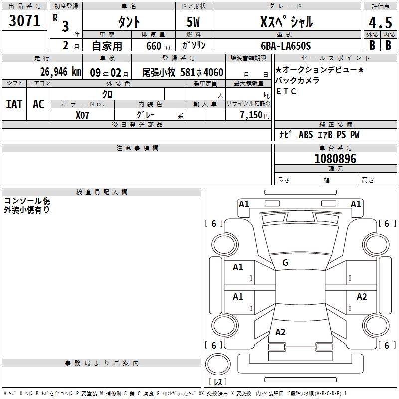 DAIHATSU TANTO