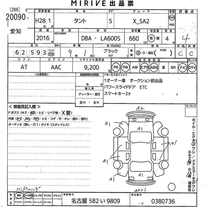 DAIHATSU TANTO