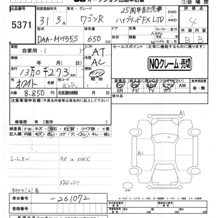 SUZUKI WAGON R