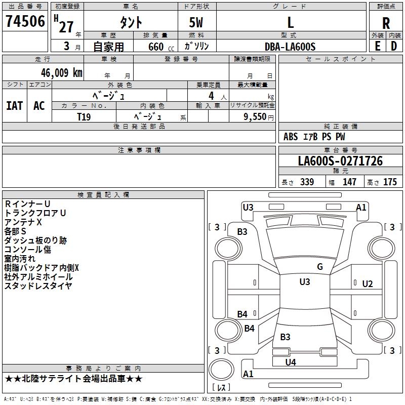 DAIHATSU TANTO