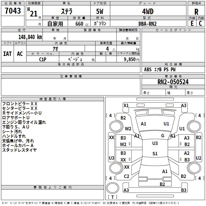 SUBARU STELLA