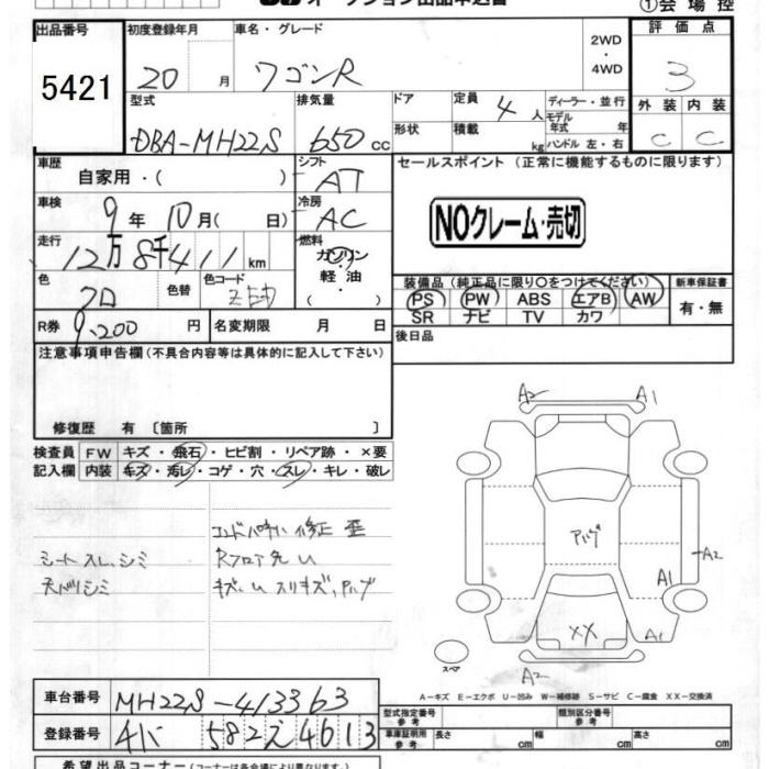 SUZUKI WAGON R