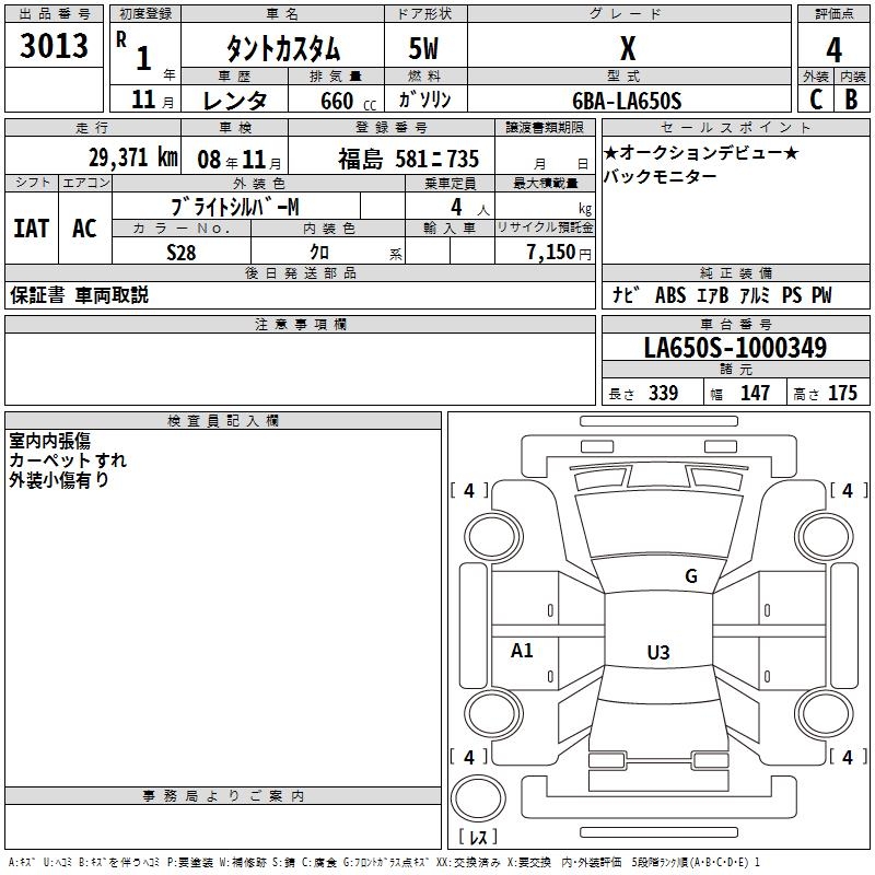 DAIHATSU TANTO