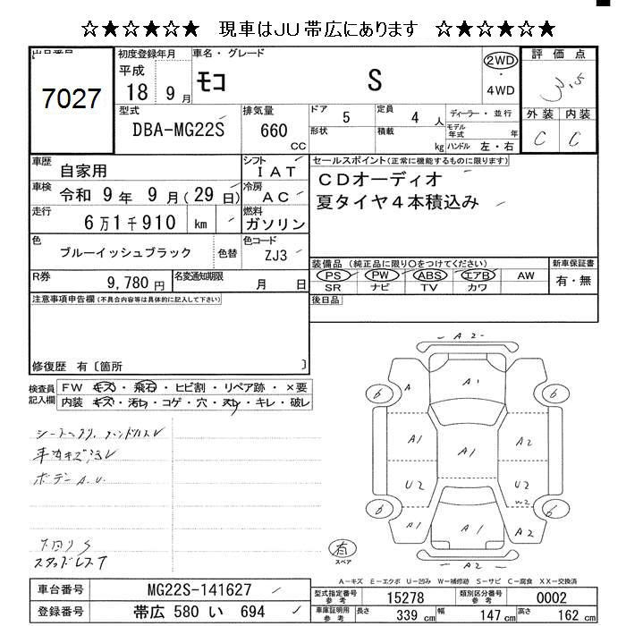 NISSAN MOCO