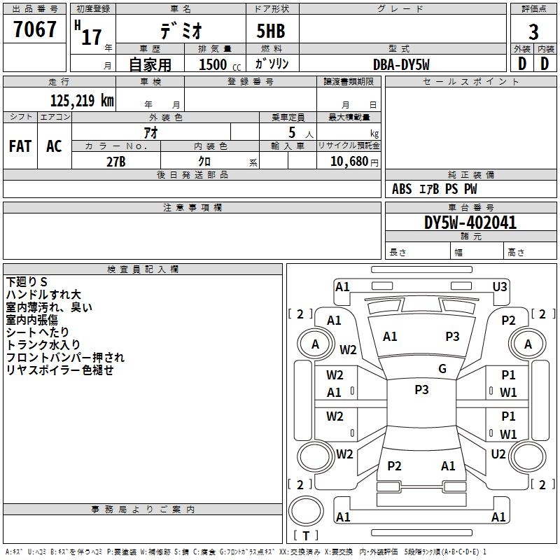 MAZDA DEMIO