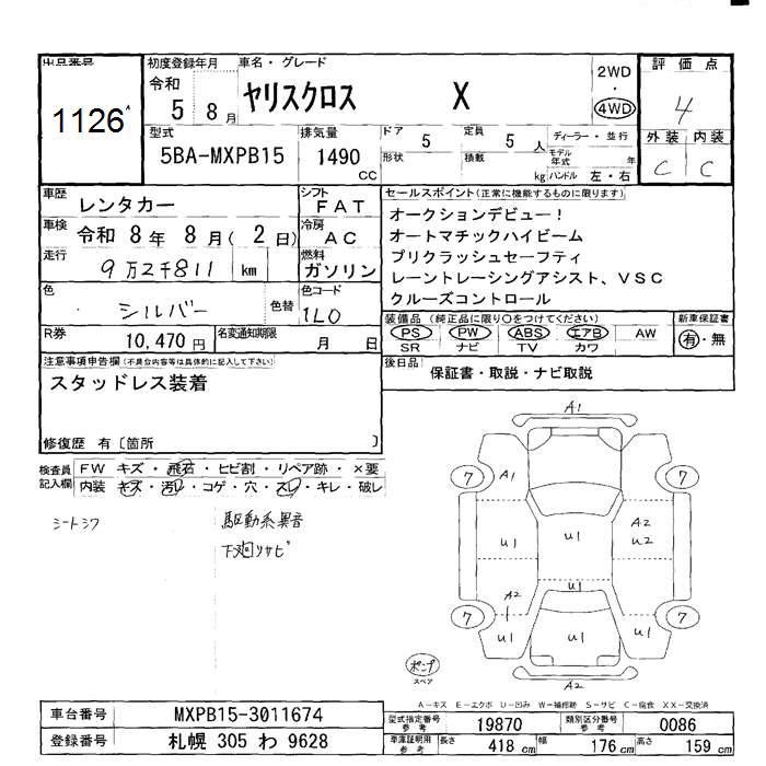 TOYOTA YARIS CROSS