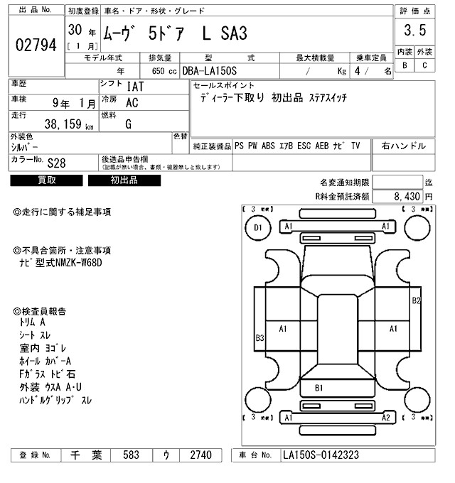 DAIHATSU MOVE