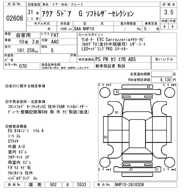 TOYOTA AQUA