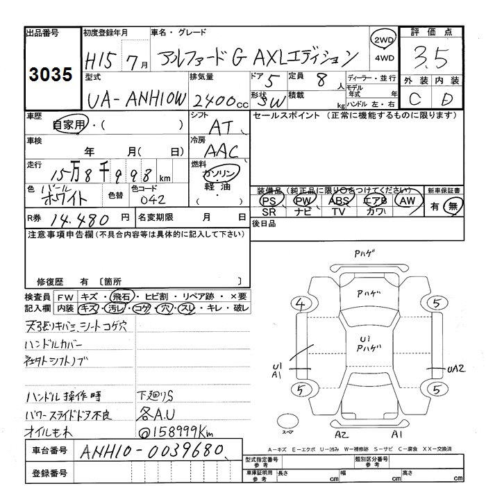 TOYOTA ALPHARD