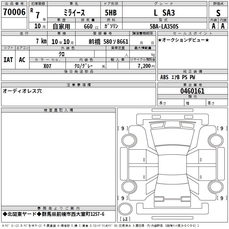 DAIHATSU MIRA E:S