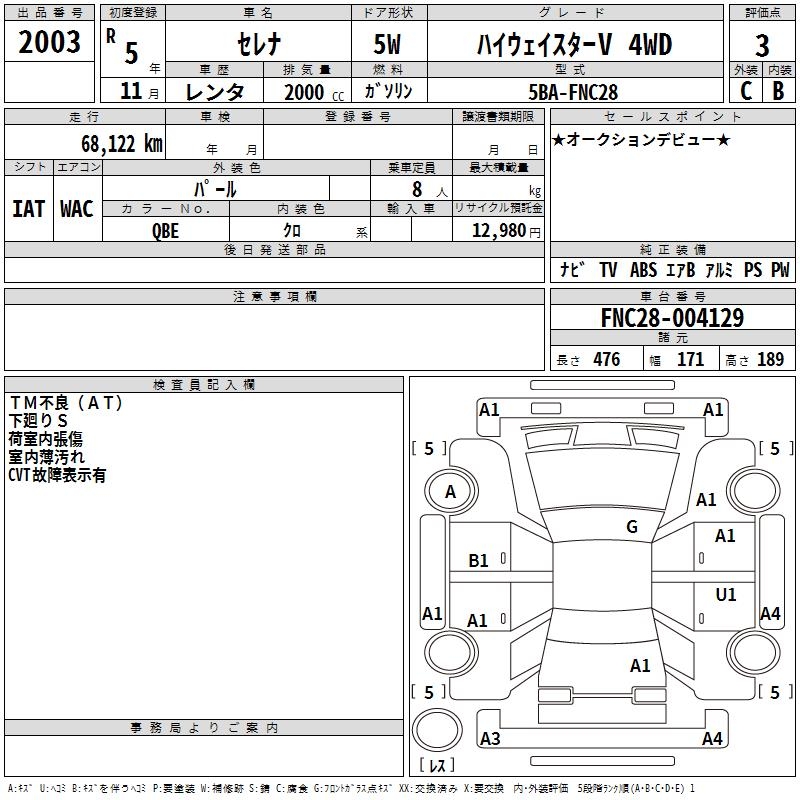NISSAN SERENA