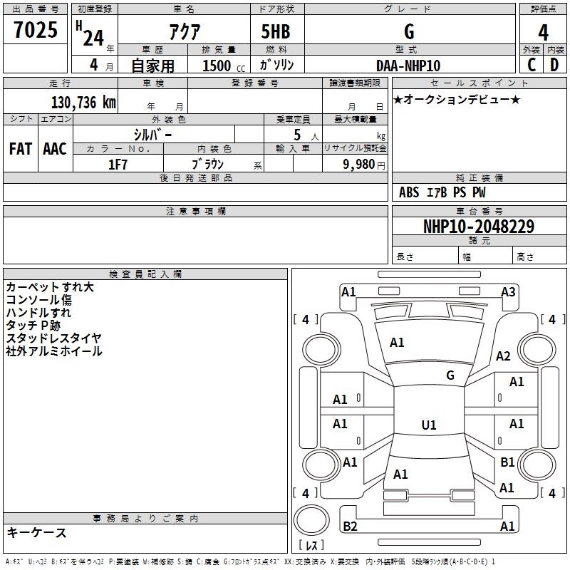 TOYOTA AQUA