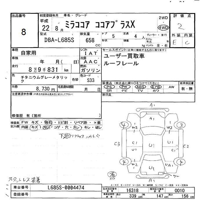 DAIHATSU MIRA COCOA