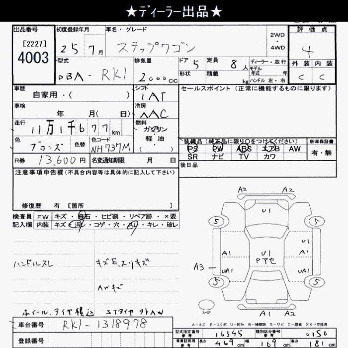 HONDA STEPWGN