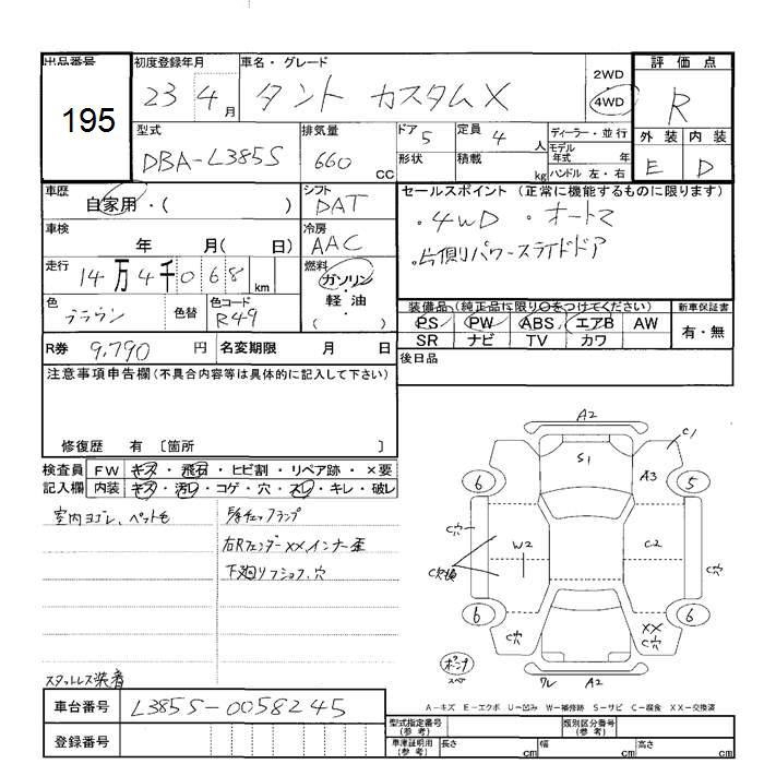 DAIHATSU TANTO