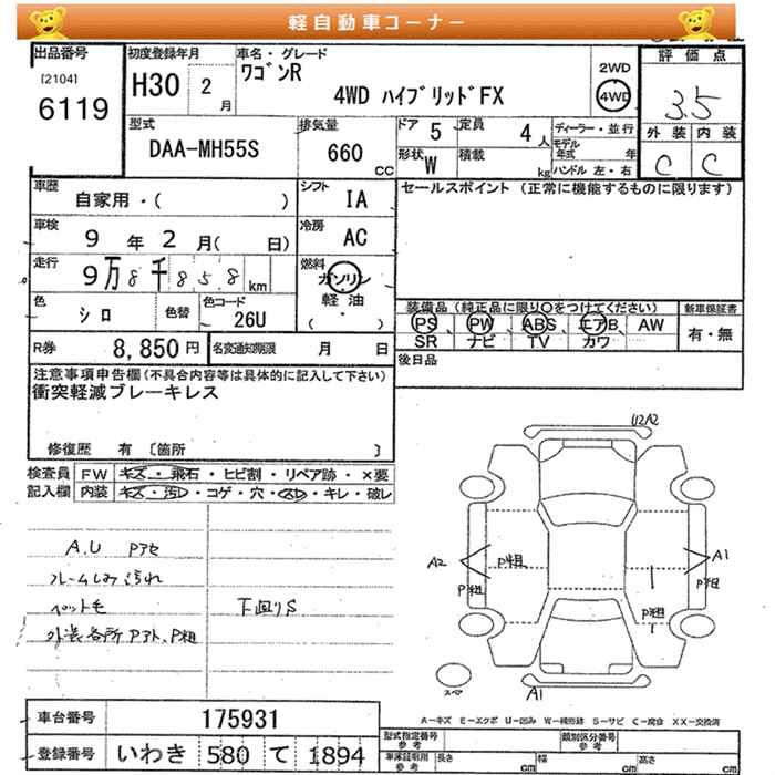 SUZUKI WAGON R