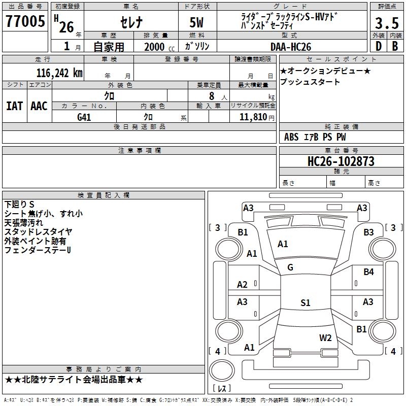 NISSAN SERENA