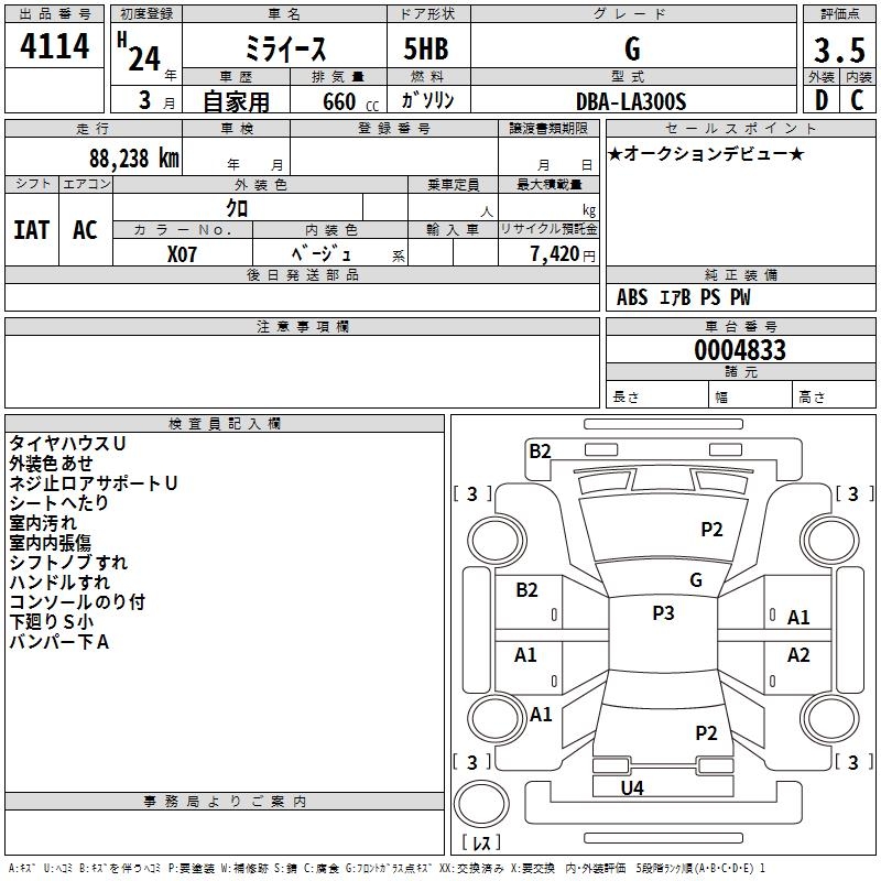 DAIHATSU MIRA E:S