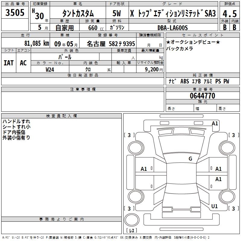 DAIHATSU TANTO