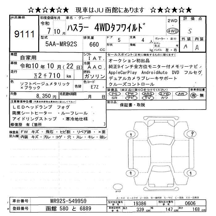 SUZUKI HUSTLER