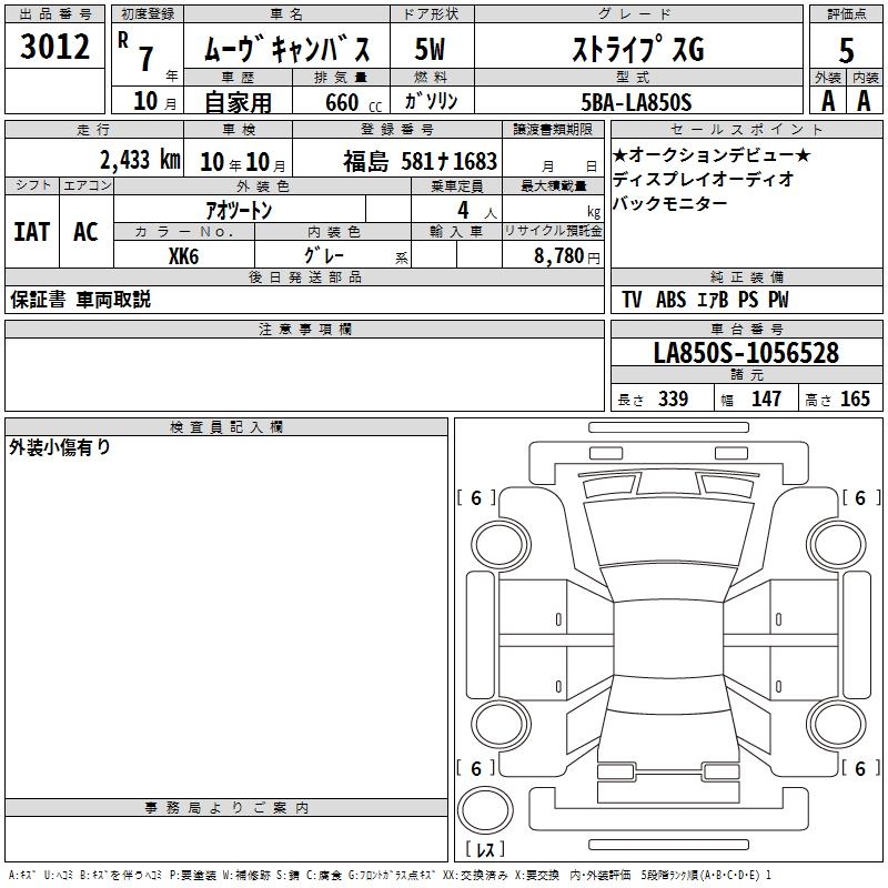 DAIHATSU MOVE CANBUS