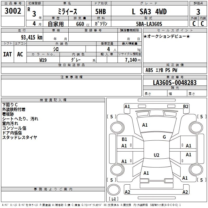 DAIHATSU MIRA E:S