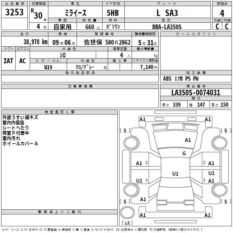 DAIHATSU MIRA E:S