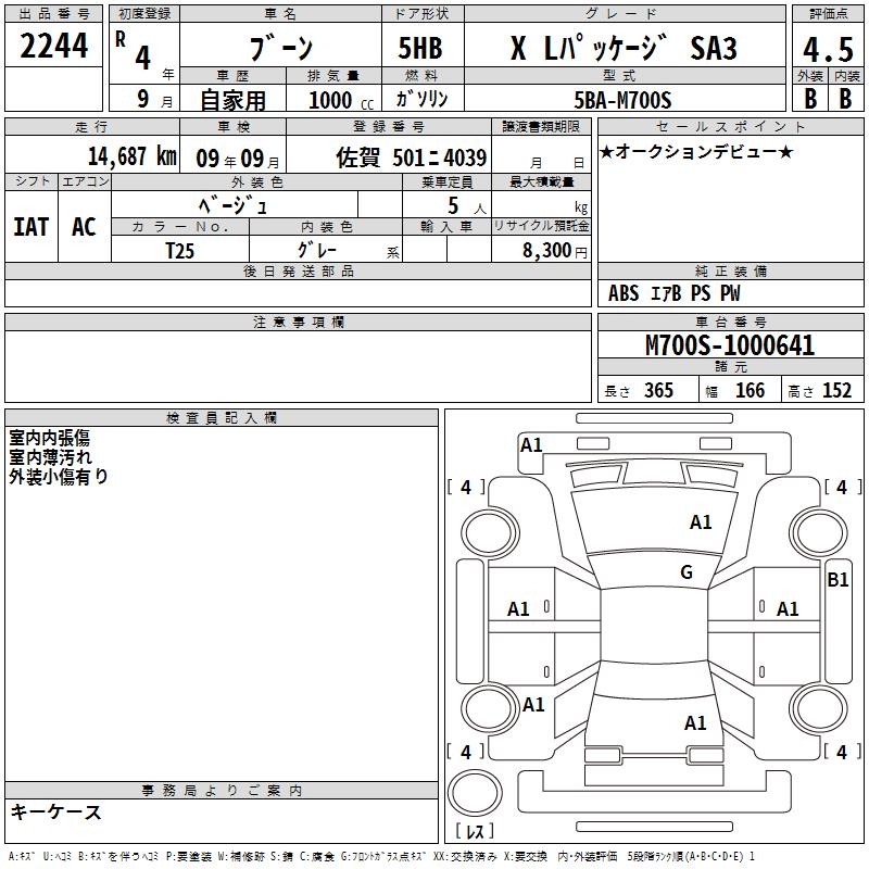 DAIHATSU BOON